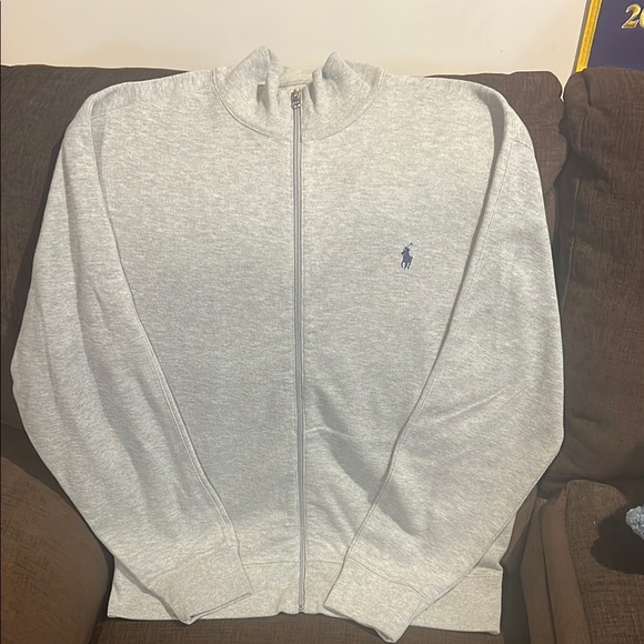 Polo Ralph Lauren Other - Polo by Ralph Lauren Men's Gray Full-Zip Double Knit Jacket